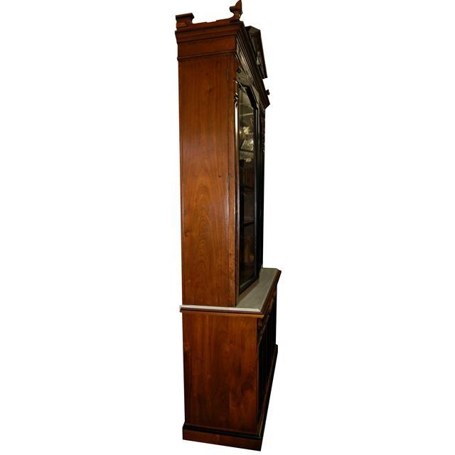 116 Pair of Renaissance Revival Breakfront Bookcases