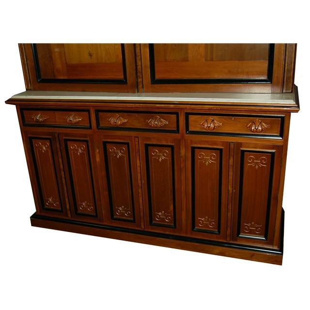116 Pair of Renaissance Revival Breakfront Bookcases