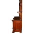 26.5759 19th C. American Quartersawn Oak Sideboard