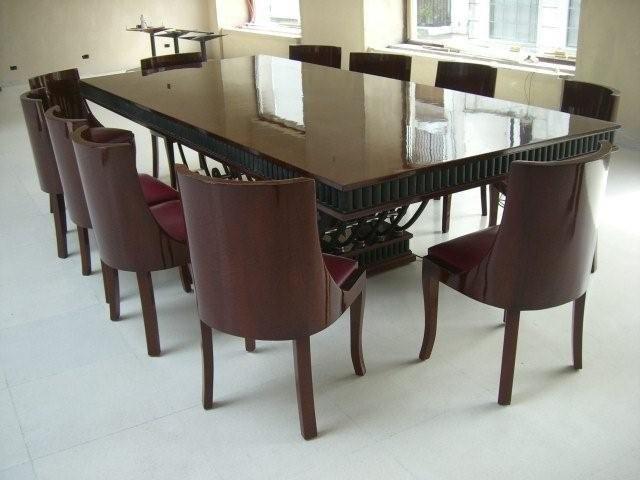 7028 French Art Deco Dining Set circa 1910