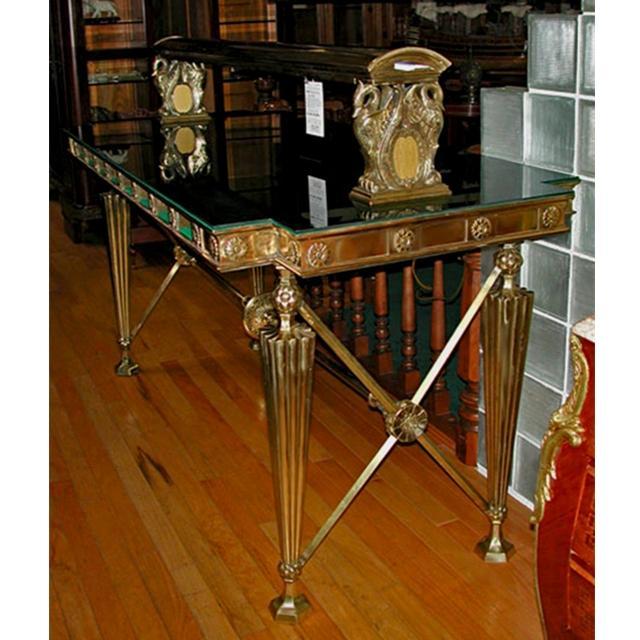 08.5625 Original American Turn-of-the-Century Gorham Bank Table