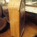 63.6629 Walnut & Burl Antique Wall Clock