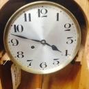 63.6629 Walnut & Burl Antique Wall Clock