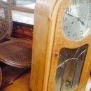 63.6629 Walnut & Burl Antique Wall Clock
