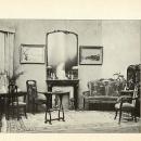 37.6768 French Art Nouveau 5 Pc Salon Parlor Set