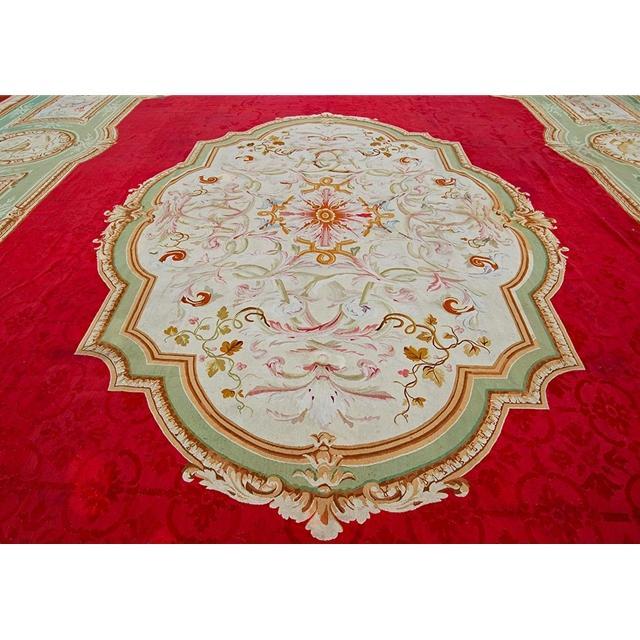 87.357 French 19th C. Aubusson Palace Rug