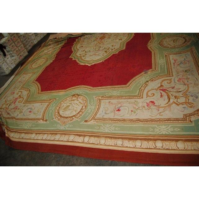 87.357 French 19th C. Aubusson Palace Rug