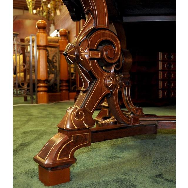 12.7210 19th C. American Victorian Library Table