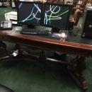 12.7210 19th C. American Victorian Library Table
