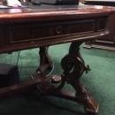 12.7210 19th C. American Victorian Library Table