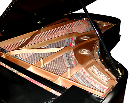 79.3592 Antique Black Knabe Concert Grand Piano