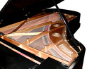 79.3592 Antique Black Knabe Concert Grand Piano