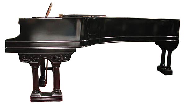 79.3592 Antique Black Knabe Concert Grand Piano
