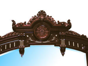 72.4878 Victorian Mantel and Over Mirror