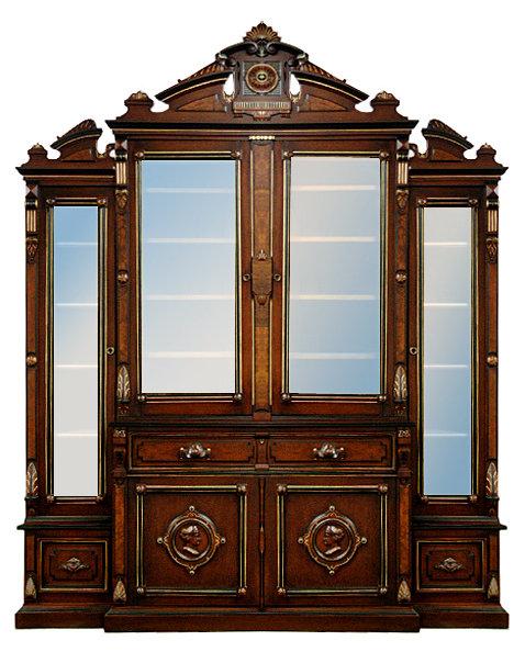 24.5044 American Renaissance Revival Bookcase/Desk