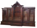 24.5954 American Victorian 5-Door Bookcase c. 1890