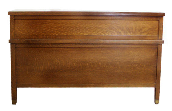 12.4144 Antique American Banker's Golden Oak