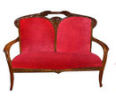 37.6768 French Art Nouveau 5 Pc Salon Parlor Set