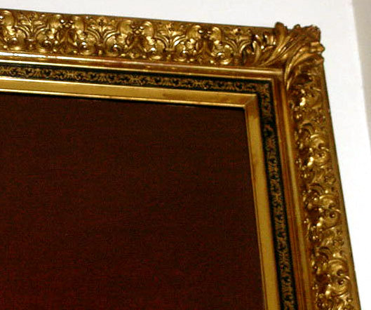 77.6773 Life-Sized Portrait of Distinguished Gentleman in Gilt Frame