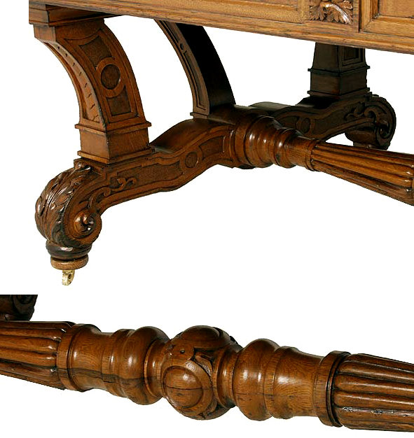 6780 Antique Quarter Sawn Oak R.J. Horner Conference Table
