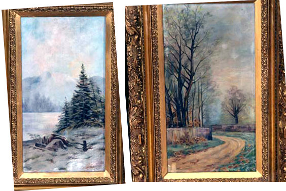 6792 The Four Seasons Paintings by Augustin De Boecke