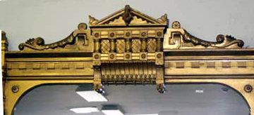 6793 Gilded Victorian Aesthetic Hall Mirror
