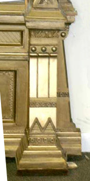6793 Gilded Victorian Aesthetic Hall Mirror