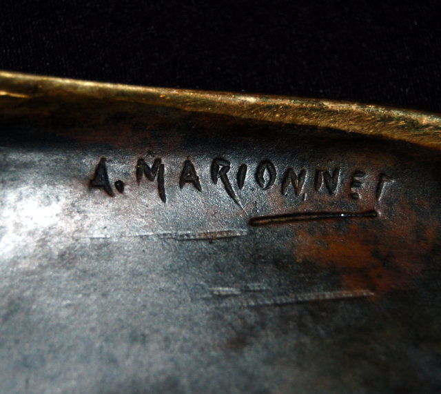 6806 Pencil Bronze Plate with Eagle