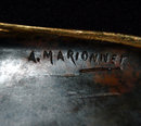 6806 Pencil Bronze Plate with Eagle