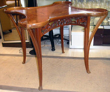6815 Inlaid Art Nouveau Table