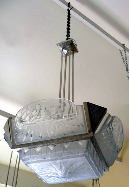 6824 Art Deco Muller Chandelier