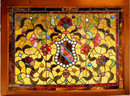6934 Pair of American Victorian Stained Glass