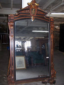 6948 19th C. Wall or Mantel Mirror