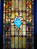 6955 Leaded Stained Glass Window