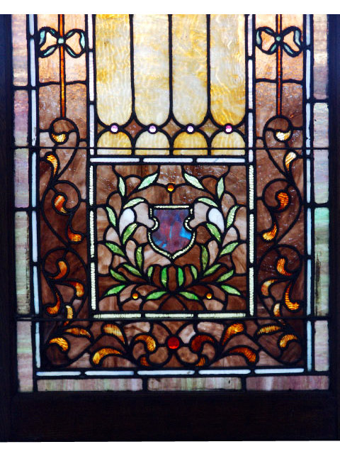 6955 Leaded Stained Glass Window