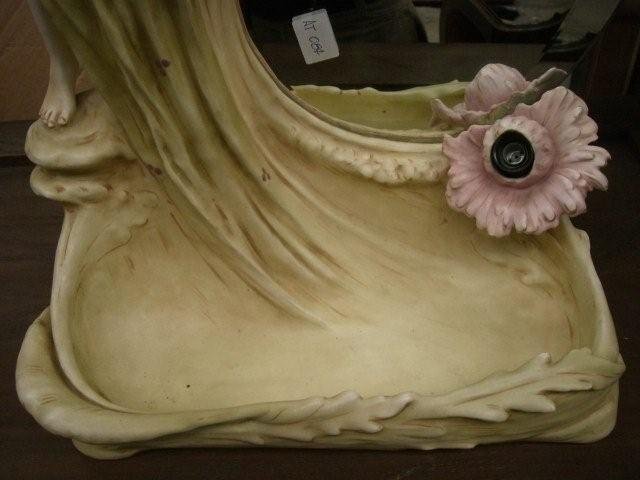7064 Art Noveau Lady Mirror