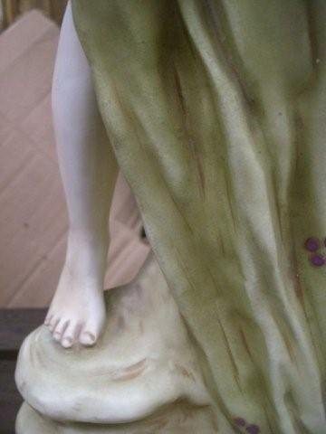 7064 Art Noveau Lady Mirror