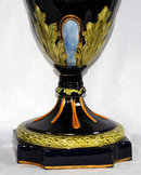 81.7085 Pair of Signed Napoleon Majolica Vases
