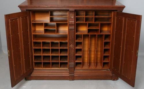 7100 Moore Combination Cabinet Desk c. 1878
