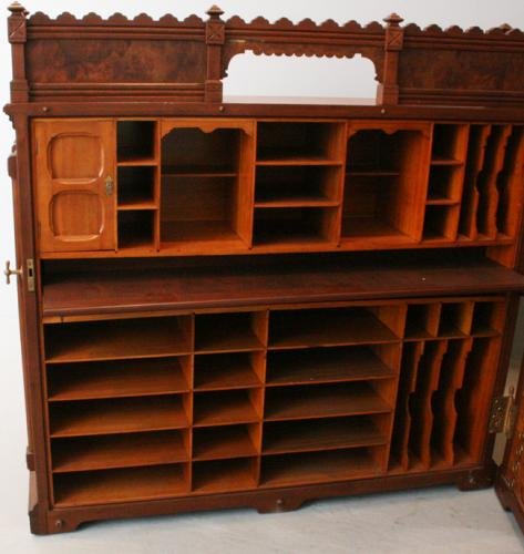 7100 Moore Combination Cabinet Desk c. 1878