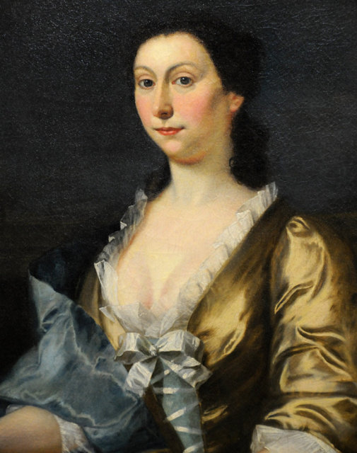 7211 19th C. Oil on Canvas Portrait of a Lady