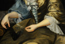 7211 19th C. Oil on Canvas Portrait of a Lady