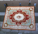 87.4751 19th C. French Aubusson Palace Rug
