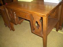 Oak libary table