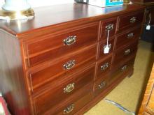 Cherry triple dresser