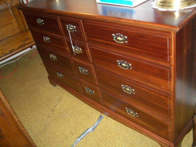 Cherry triple dresser