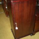 Mahogany record cabinet