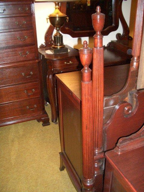 Mahogany bed - double