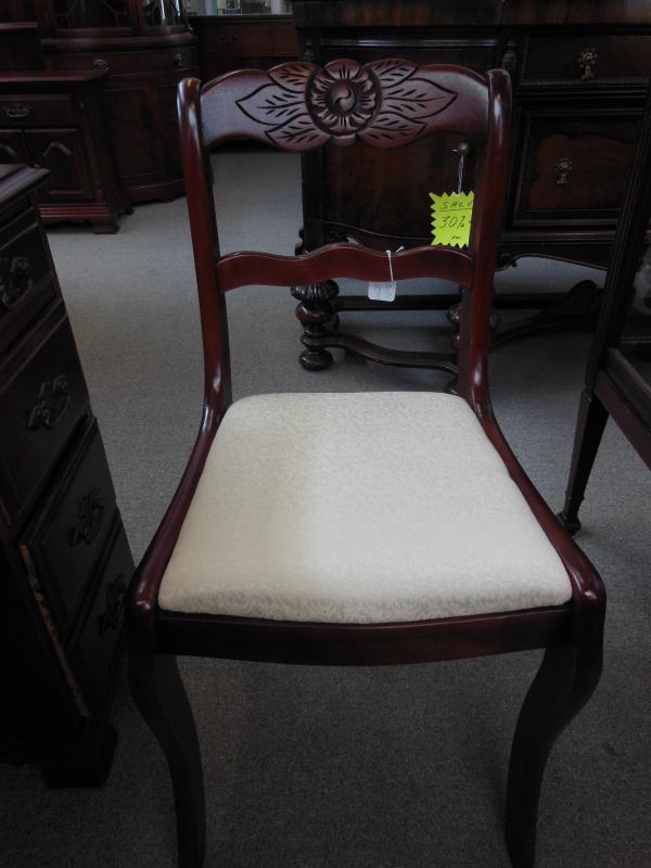Mahogany side chair