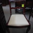 Mahogany side chair